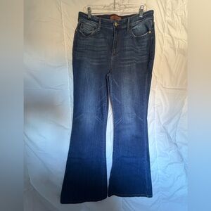 Judy Blue Dark Blue Flare Jeans
